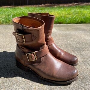 Frye Brown Leather Boots